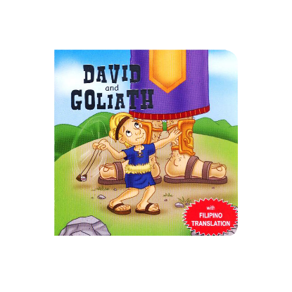 Picture of BIBLE BOARD BOOK-DAVID AND GOLIATH