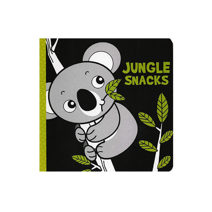 Picture of BLACK & WHITE BOARD BOOK-JUNGLE SNACKS