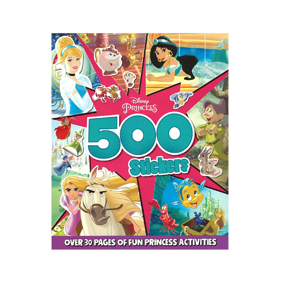 Picture of DISNEY 500 STICKERS-PRINCESS