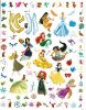 Picture of DISNEY 500 STICKERS-PRINCESS