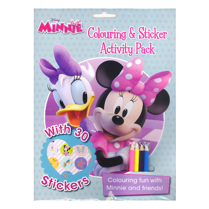 Picture of DISNEY COLORING & STICKER ACTIVITY PACK-MINNIE (AND DAISY)