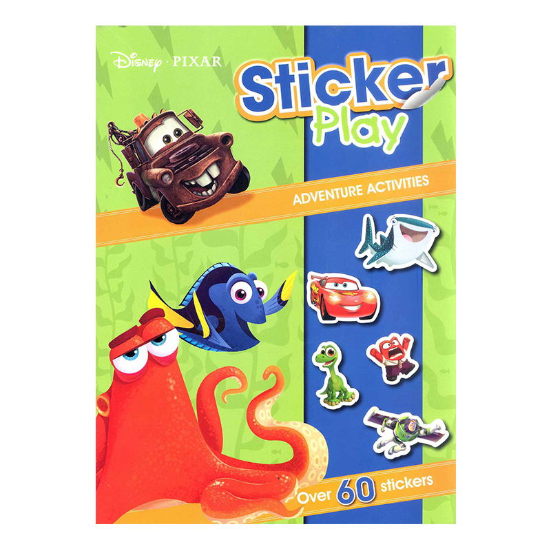 Learning is Fun. DISNEY STICKER PLAYPIXAR