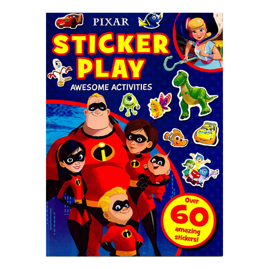 Learning is Fun. DISNEY STICKER PLAYPIXAR AWESOME ACTIVITIES