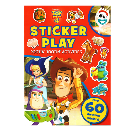 Learning is Fun. DISNEY STICKER PLAYTOY STORY 4