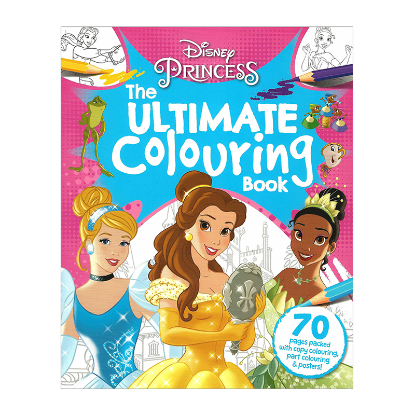Picture of DISNEY THE ULTIMATE COLORING BOOK-PRINCESS