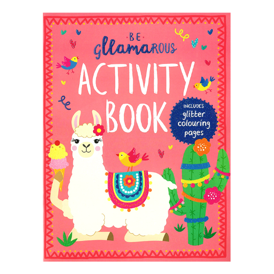 Picture of GLITTER ACTIVITY BOOK-BE GLLAMAROUS