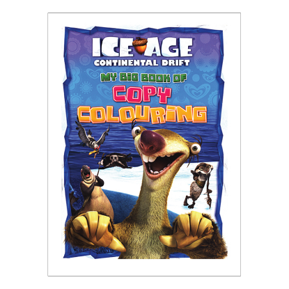 Picture of ICE AGE CONTINENTAL DRIFT MY BIG BOOK OF COPY COLOURING