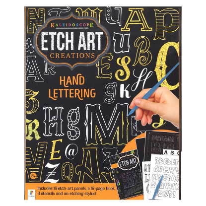 Picture of KALEIDOSCOPE ETCH ART CREATIONS-HAND LETTERING