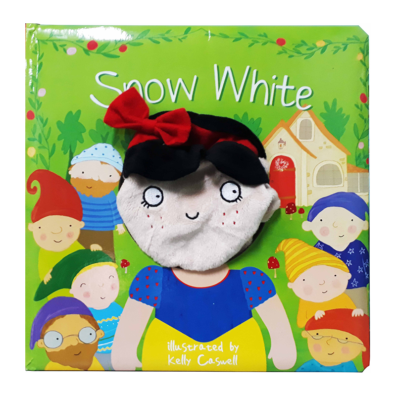 Learning is Fun. LARGE HAND PUPPET BOOKSNOW WHITE