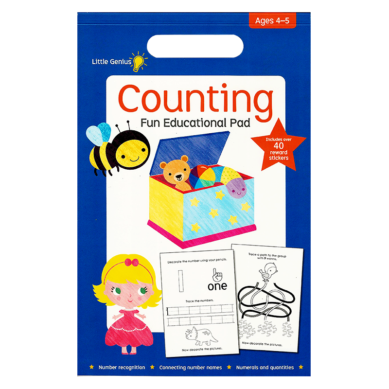 Learning is Fun. LITTLE GENIUS FUN EDUCATIONAL PADCOUNTING