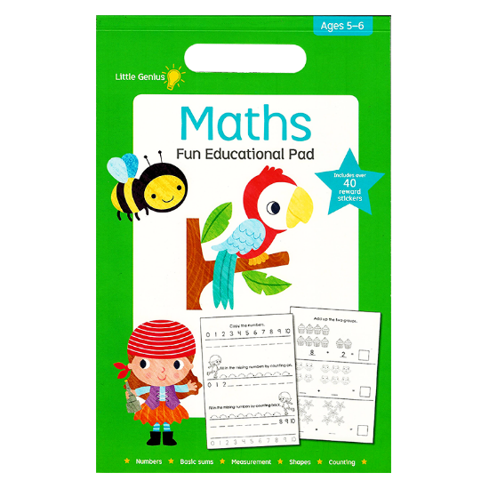 Picture of LITTLE GENIUS FUN EDUCATIONAL PAD-MATHS