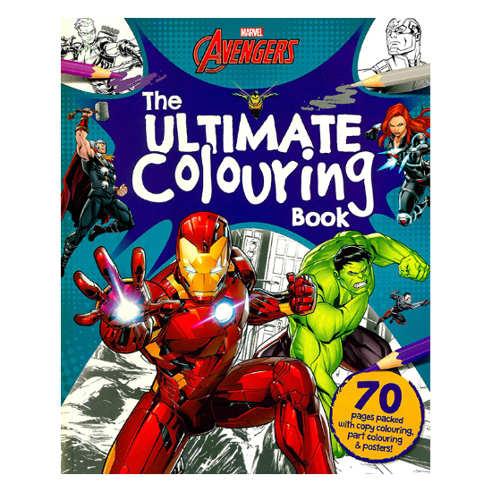 Picture of MARVEL THE ULTIMATE COLORING BOOK-AVENGERS