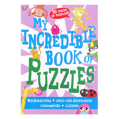 Picture of MY INCREDIBLE BOOK OF PUZZLES