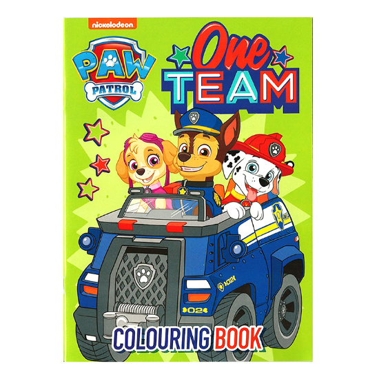 Picture of NICKELODEON PAW PATROL COLORING-ONE TEAM