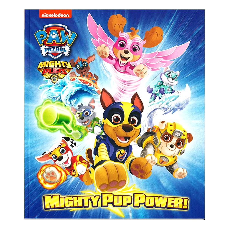 Learning is Fun. NICKELODEON PICTURE FLAT-PAW PATROL MIGHTY PUP POWER