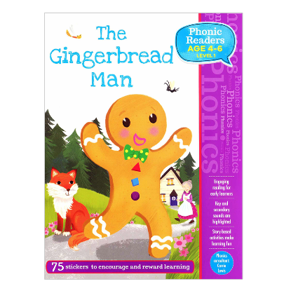 Picture of PHONIC READERS LV1 - GINGERBREAD MAN