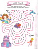 Picture of RAINBOW GLITTER COLORING & ACTIVITY BOOK-FAIRY