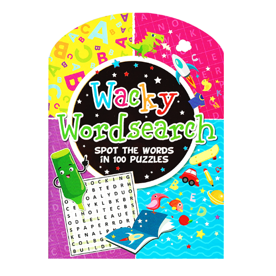 Picture of SHAPED PUZZLES FOR KIDS-WACKY WORD SEARCH