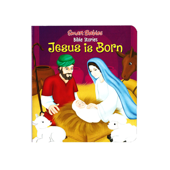 Picture of SMART BABIES BIBLE BOARD BOOK-JESUS IS BORN