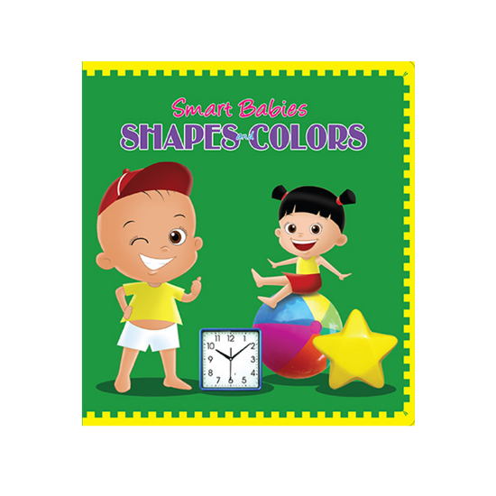 Picture of SMART BABIES BOARD BOOK - SHAPES AND COLOURS
