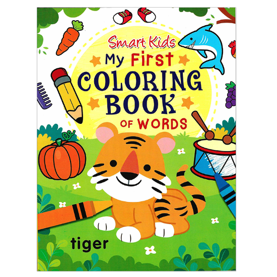 SMART KIDS MY FIRST COLORING BOOK OF WORDS