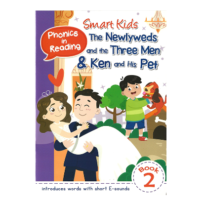 Picture of SMART KIDS PHONICS IN READING BOOK 2-THE NEWLYWEDS & THE THREE MEN & KEN & HIS PET