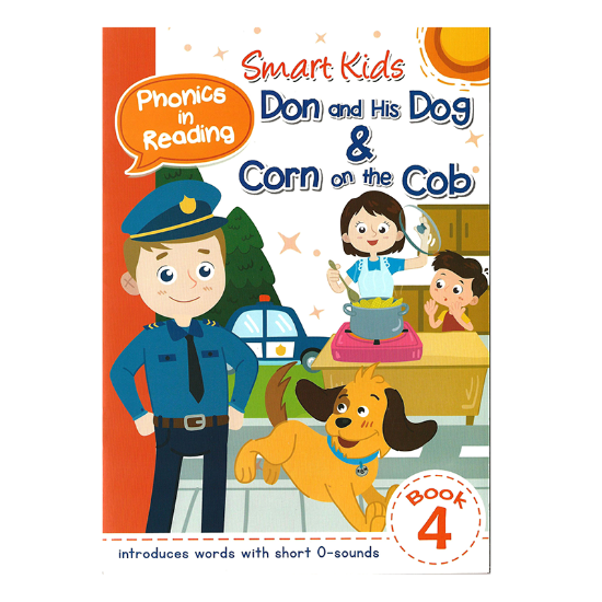 Picture of SMART KIDS PHONICS IN READING BOOK 4-DON & HIS DOG & CORN ON THE COB