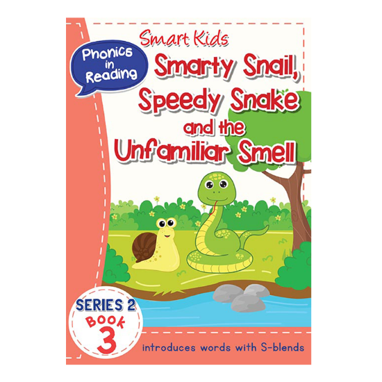 Picture of SMART KIDS PHONICS IN READING BOOK SERIES 2 BOOK 3-SMARTY SNAIL, SPEEDY SNAKE AND THE UNFAMILIAR SMELL