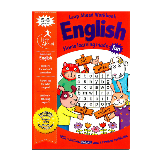 Picture of LEAP AHEAD WORKBOOK ENGLISH 5-6 YEARS
