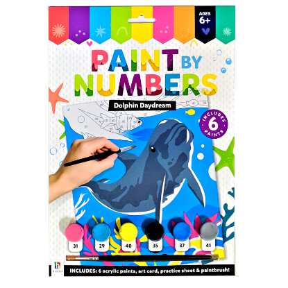 Picture of PAINT BY NUMBERS-DOLPHIN DAYDREAM