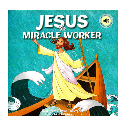Picture of SQUARE PAPERBACK BIBLE STORIES-JESUS THE MIRACLE WORKER