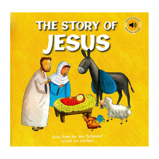 Picture of SQUARE PAPERBACK BIBLE STORIES-THE STORY OF JESUS