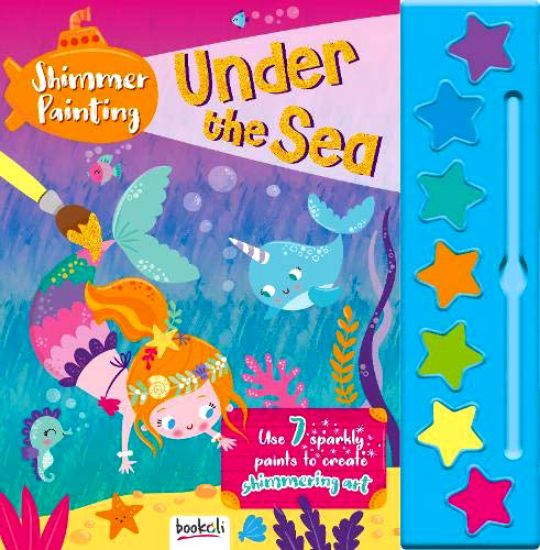 Picture of SHIMMER PAINTING-UNDER THE SEA