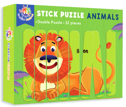 Picture of CREATIVE CHILDREN STICK PUZZLE-ANIMALS