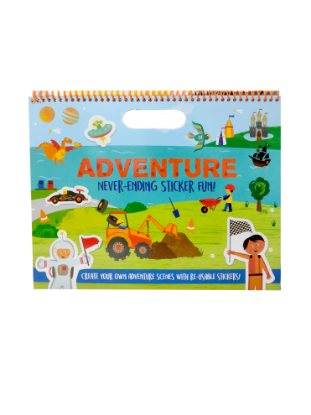 Picture of NEVER-ENDING STICKER FUN-ADVENTURE