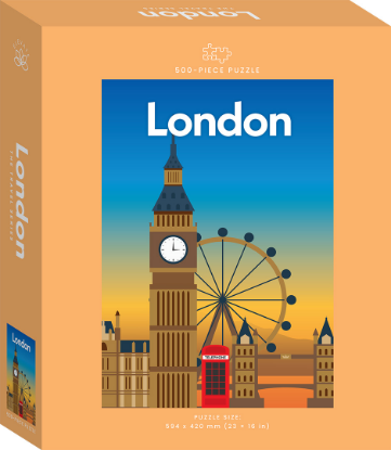 Picture of TRAVEL JIGSAW PUZZLE-LONDON