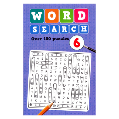 Picture of WORD SEARCH OVER 100 PUZZLES BOOK 6