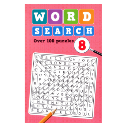 Picture of WORD SEARCH OVER 100 PUZZLES BOOK 8