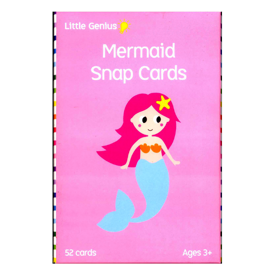 Picture of LITTLE GENIUS SNAP CARDS-MERMAID