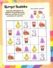 Picture of ACTIVITY BOOK WITH PUFFY STICKERS-RAINBOW DREAMS