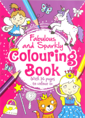 Picture of AWESOME COLORING BOOK 36 PICTURES-FABULOUS AND SPARKLY