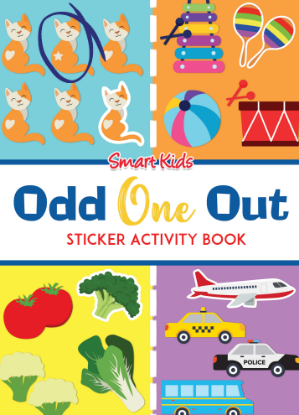 Picture of SMART KIDS STICKER & ACTIVITY BOOK-ODD ONE OUT