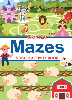 Picture of SMART KIDS STICKER & ACTIVITY BOOK-MAZES