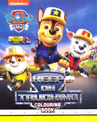 Picture of NICKELODEON PAW PATROL 16PP COLORING BOOK-KEEP ON TRUCKING
