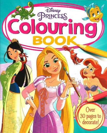 Learning is Fun. DISNEY COLORING BOOK-PRINCESS