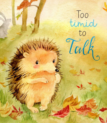 Picture of PICTURE BOOK FLATS-TOO TIMID TO TALK 
