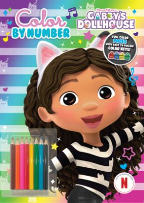 Picture of GABBY'S DOLLHOUSE COLOR BY NUMBER