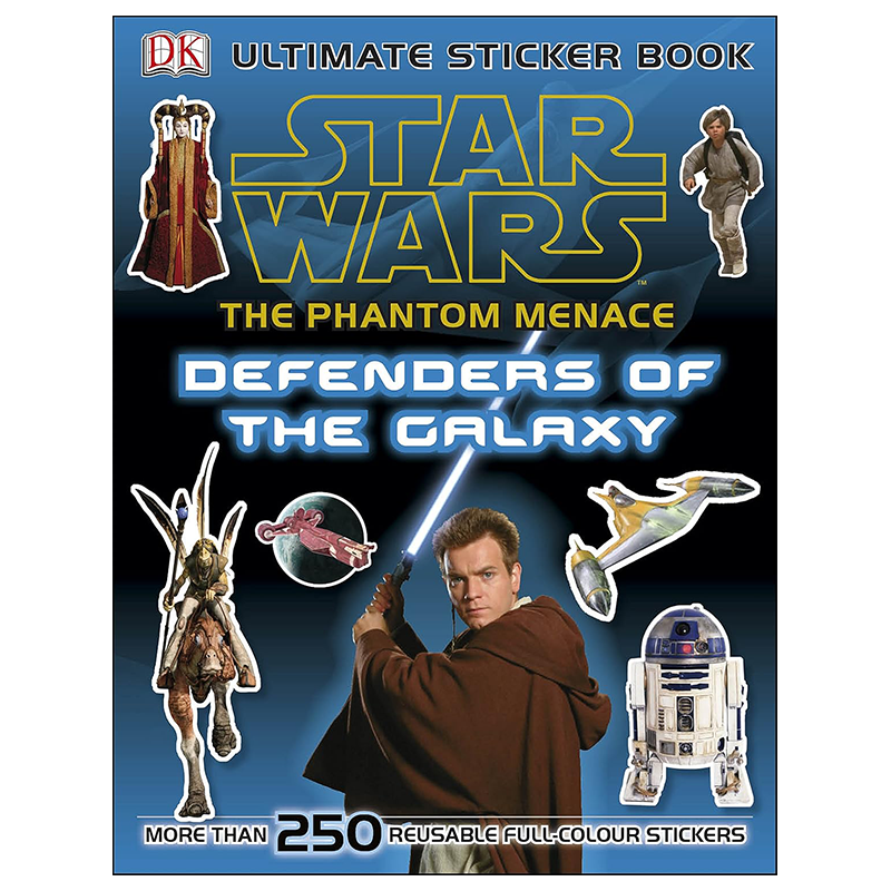 Learning is Fun. DISNEY STAR WARS ULTIMATE STICKER BOOK-THE PHANTOM ...